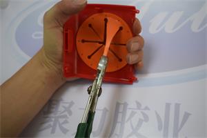 免处理硅胶瞬间胶粘接测试